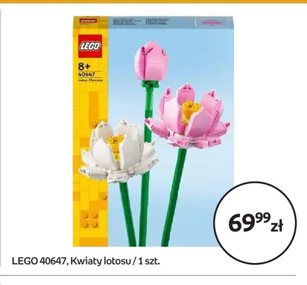 Klocki LEGO 40647 Kwiaty lotosu promocja w Empik
