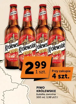 Piwo Królewskie promocja w Euro Sklep