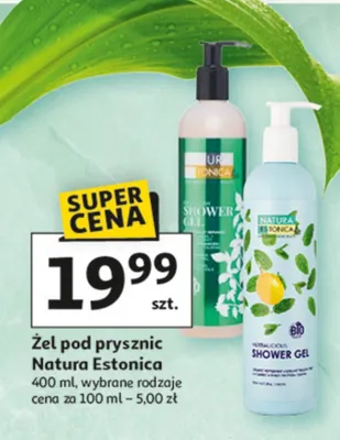 Żel pod prysznic Natura Estonica promocja w Auchan