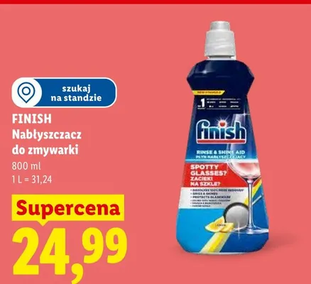 Nabłyszczacz do zmywarki Finish promocja w Lidl