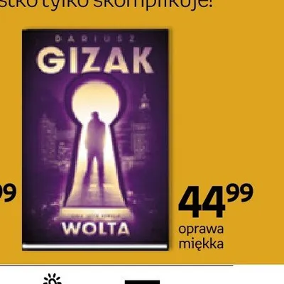 Książka Wolta Dariusz Gizak promocja w Empik