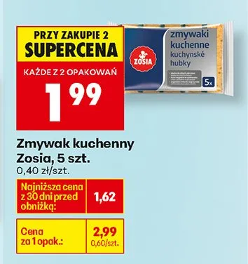 Zmywak kuchenny Zosia promocja w Biedronka
