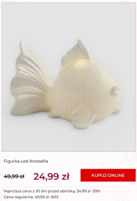 Figurka LED Krzosella home&you promocja w home&you