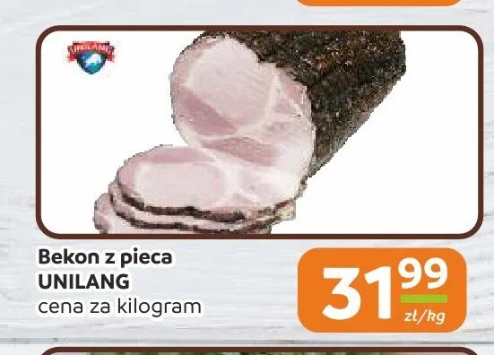 Bekon z pieca Unilang promocja w Społem Częstochowa