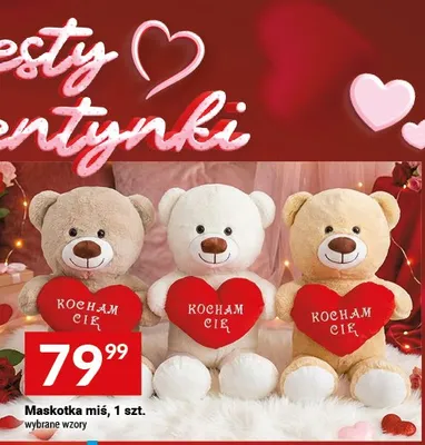 Maskotka miś promocja w Twój Market