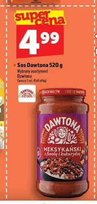 Sos Dawtona meksykański z fasolą i kukurydzą promocja w TOPAZ