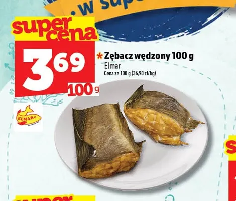 Zębacz wędzony Elmar promocja w TOPAZ
