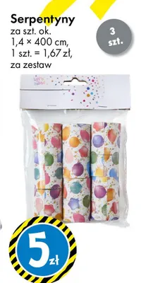 Serpentyny promocja w Tedi