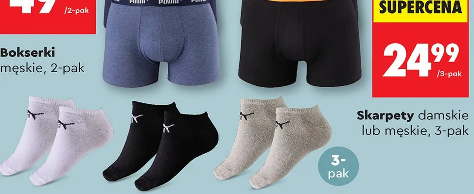 Bokserki męskie promocja w Biedronka