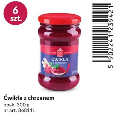 Ćwikła z chrzanem promocja w Makro