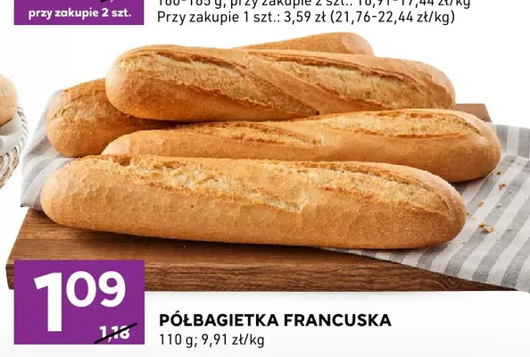 Półbagietka francuska promocja w Stokrotka