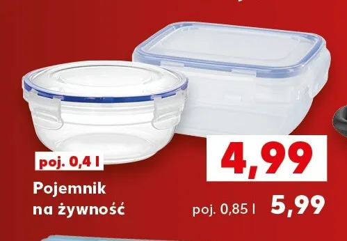 Pojemnik na żywność 0,4 l promocja w Kaufland