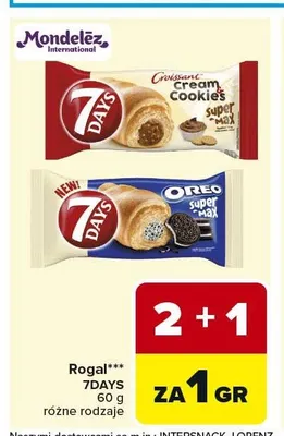 Rogal 7Days Oreo promocja w Carrefour