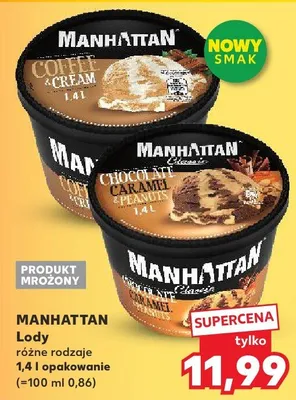 Lody różne rodzaje promocja w Kaufland