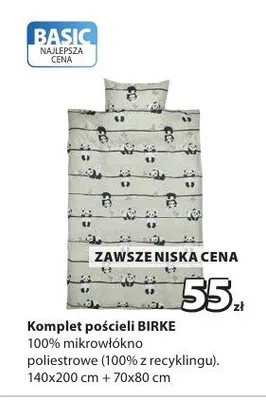 Komplet pościeli Birke promocja w Jysk