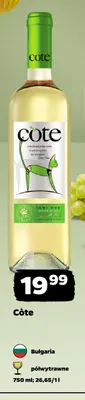 Wino czerwone Côte promocja w Netto