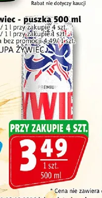 Piwo Żywiec promocja w Prim Market