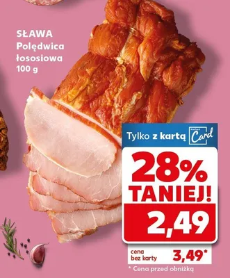 Polędwica łososiowa promocja w Kaufland