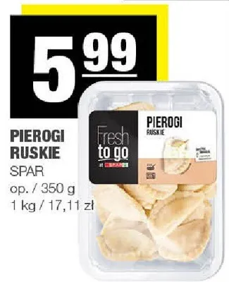 Pierogi ruskie promocja w SPAR
