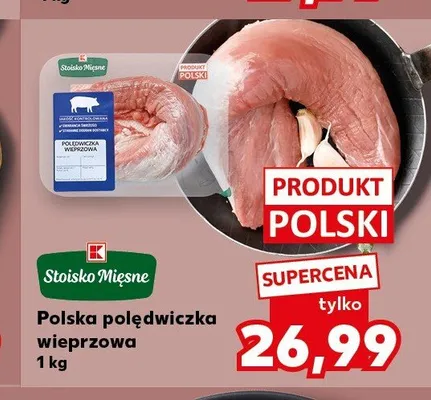 Polędwiczka wieprzowa Stoisko Mięsne promocja w Kaufland