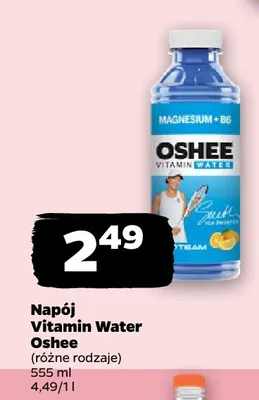Napój Vitamin Water Oshee promocja w Netto