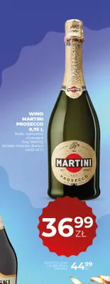 Wino musujące Martini Prosecco promocja w Duży Ben