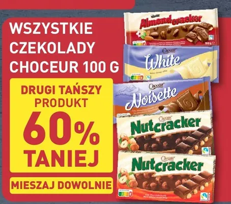 Czekolady różne rodzaje promocja w Aldi