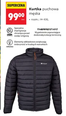 Kurtka puchowa męska Campus promocja w Biedronka