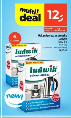 Odkamieniacz w proszku Ludwik promocja w Dealz