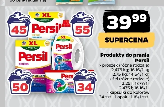 Żel do prania Persil promocja w Netto