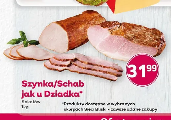 Schab jak u Dziadka Sokołów promocja w Bliski