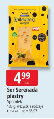 Ser Serenada plastry Spomlek promocja w Leclerc