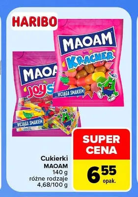 Cukierki Maoam Kracher promocja w Carrefour