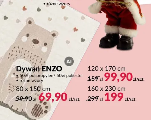 Dywan Enzo 120x170 cm promocja w Salony Agata