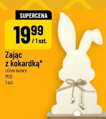 Zając z kokardką promocja w POLOmarket