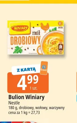 Bulion drobiowy Winiary promocja w Leclerc