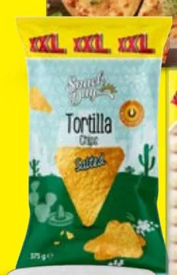 Chipsy Tortilla Snack Day XXL promocja w Lidl