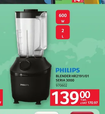 Blender HR2191/01 Seria 3000 Philips promocja w Selgros