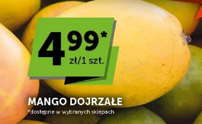 Mango dojrzałe promocja w Euro Sklep