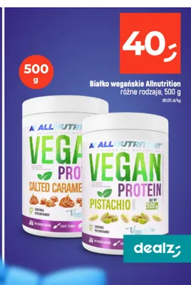 Białko wegańskie Allnutrition Salted Caramel promocja w Dealz