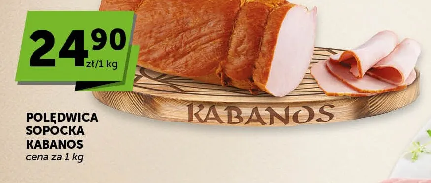 Polędwica sopocka Kabanos promocja w Groszek