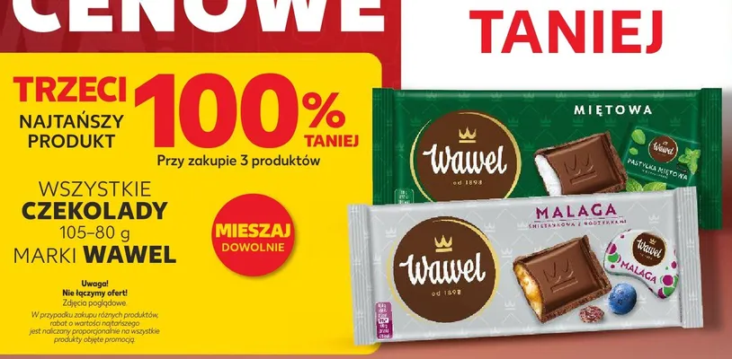Czekolady różne rodzaje promocja w Kaufland