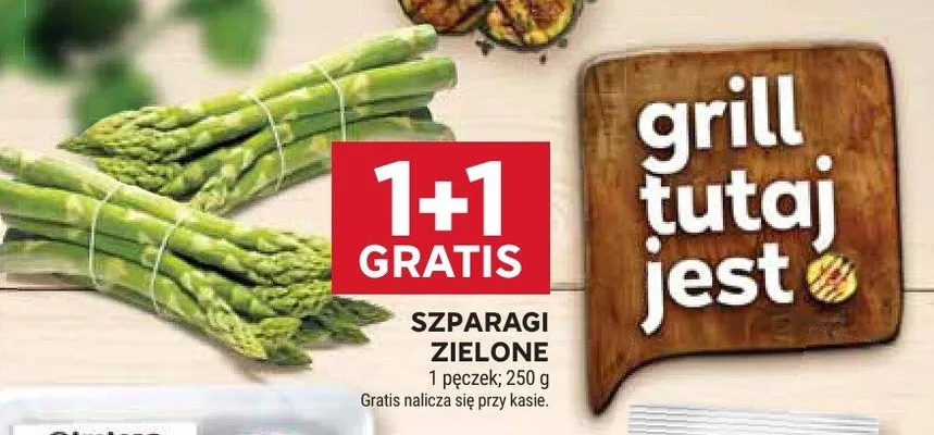 Szparagi zielone promocja w Stokrotka