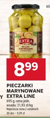 Pieczarki marynowane Extra Line promocja w Stokrotka