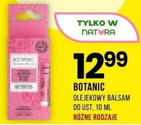 Balsam BOTANIC Balsam do ust, różne rodzaje promocja w Drogerie Natura