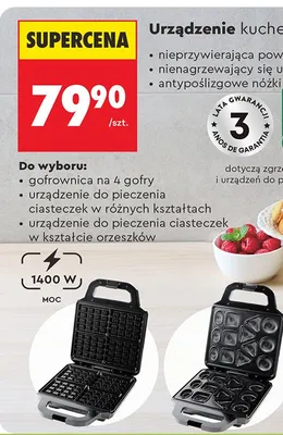 Gofrownica promocja w Biedronka