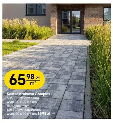 Kostka brukowa Complex Polbruk promocja w Castorama
