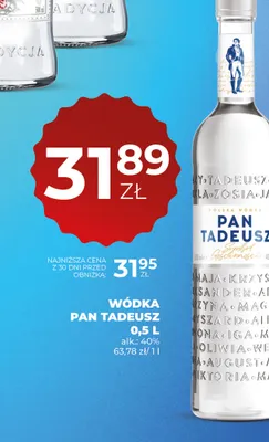 Wódka Pan Tadeusz promocja w Duży Ben