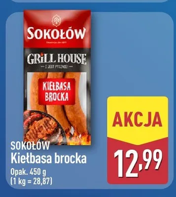 Kiełbasa brocka Sokołów promocja w Aldi