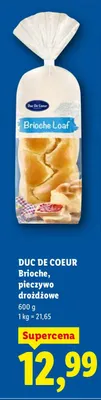 Brioche pieczywo drożdżowe promocja w Lidl